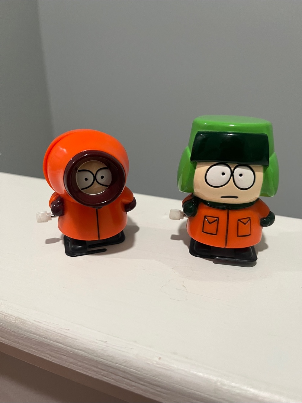 South Park Windup Toys Kenny and Kyle 1998 Comedy Central 90s